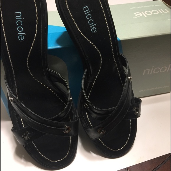 Nicole Heels Sandals “Trina” Size 8 - Picture 2 of 5